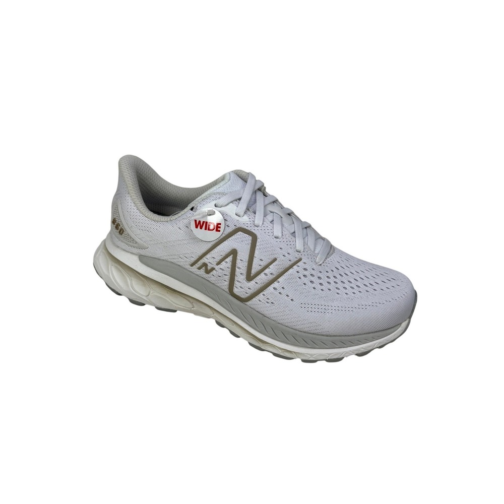New Balance Fresh Foam X 860v13 Womens 7.5 Extra Wide White Grey W860W13 Running